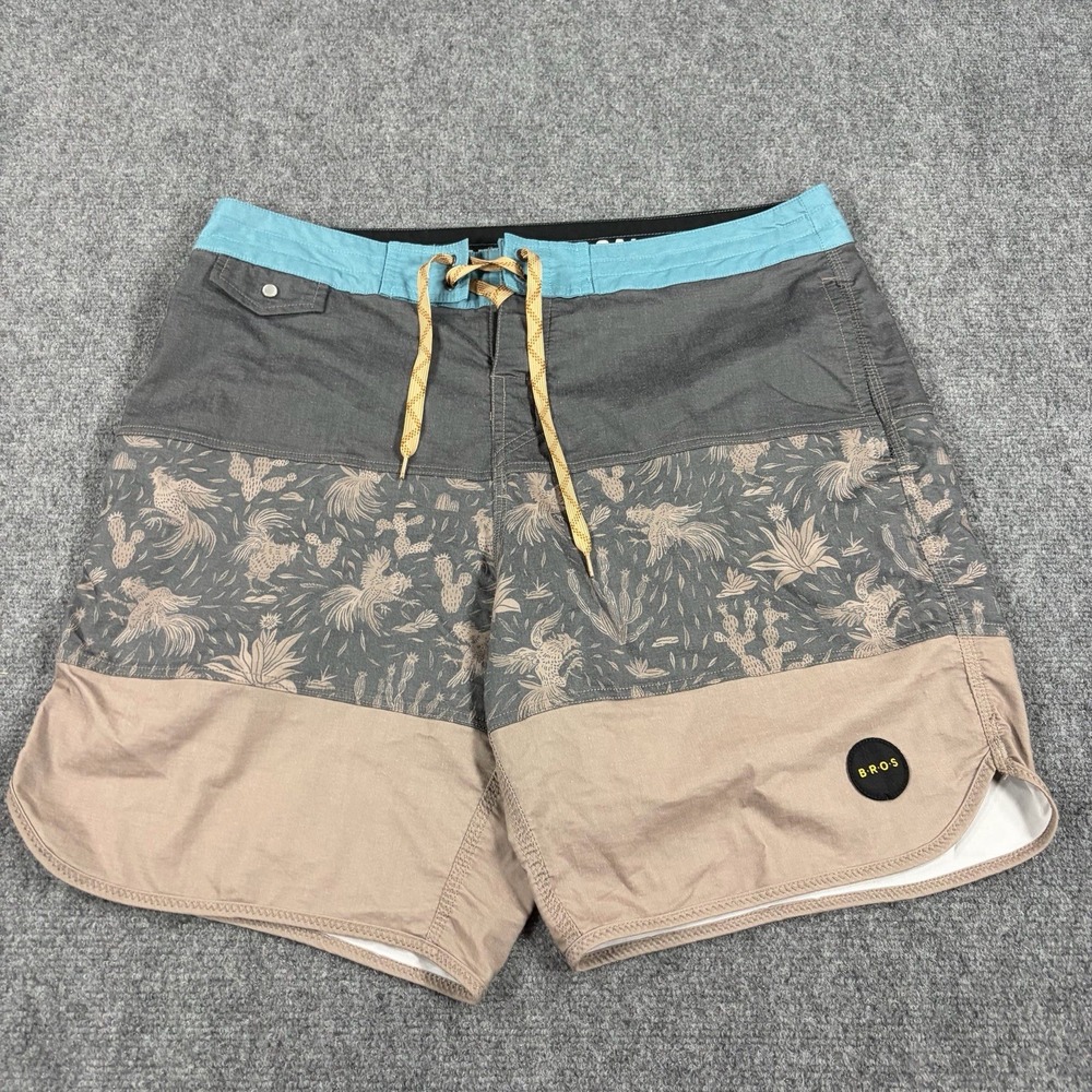 Howler Bros Board Shorts Mens 36 Swim Trunks Outdoors Cactus Vaquero Huckberry
